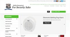 Desktop Screenshot of forsecuritysake.com